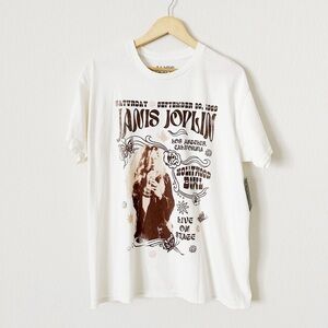 NEW Janis Joplin Hollywood Bowl Graphic T-Shirt